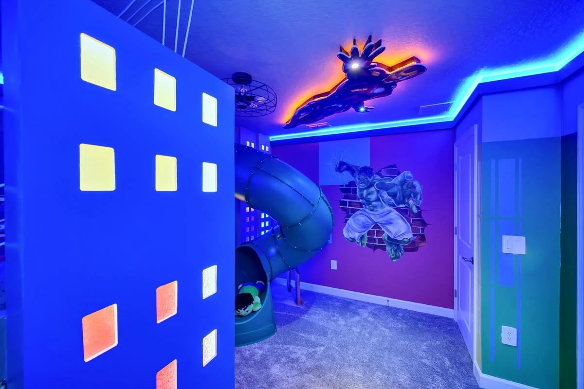 2-Story Slide! Castle! Resort 6 mi 2 Disney! 2900 #77