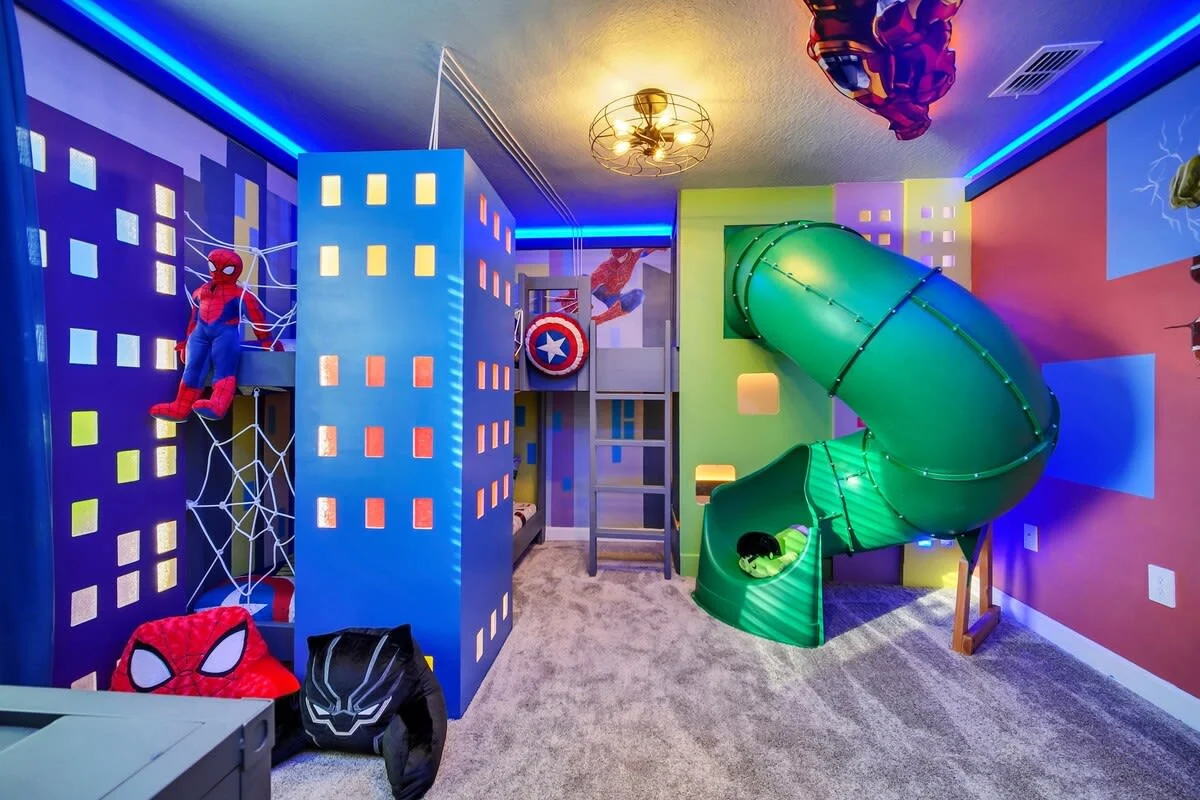 2-Story Slide! Castle! Resort 6 mi 2 Disney! 2900 #99