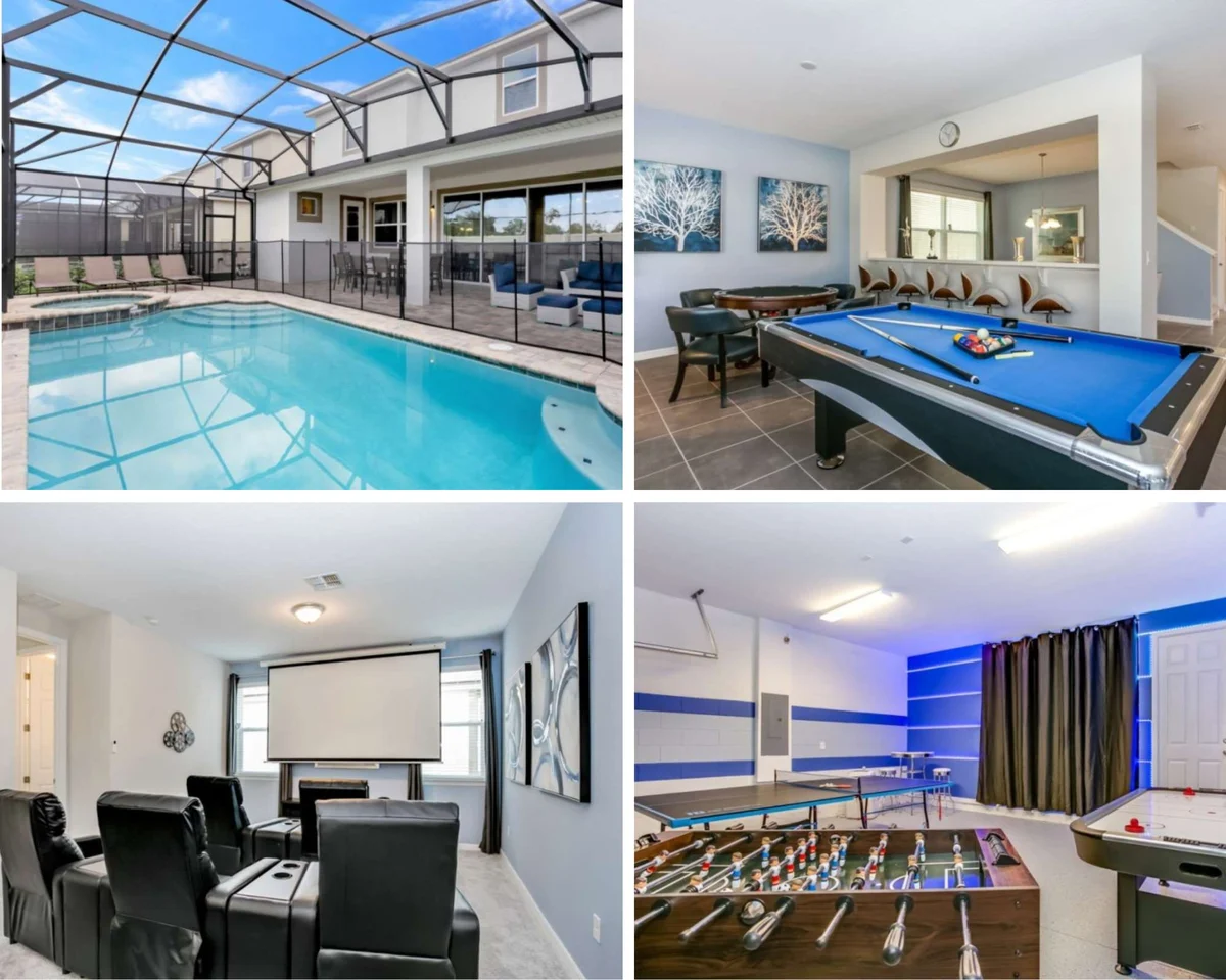 Theater & Gameroom! Resort 7 mi 2 Disney! 1810 #66