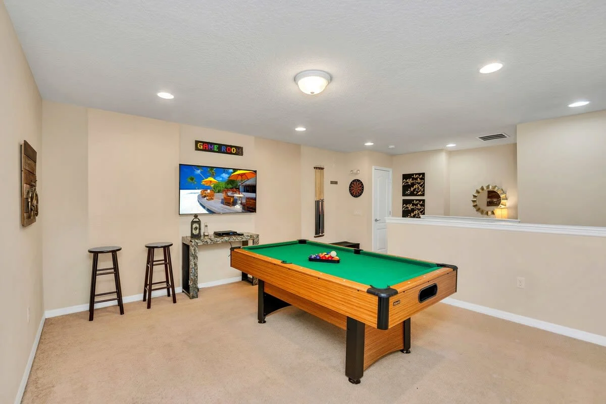 Pool Table! Lazy River! Resort 6 mi 2 Disney! 9045 #86