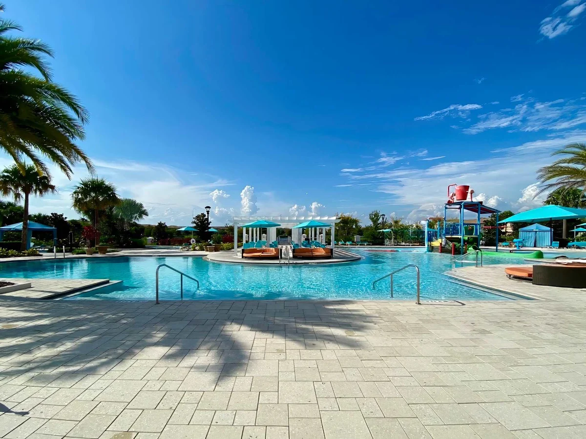 Pool Table! Lazy River! Resort 6 mi 2 Disney! 9045 #104