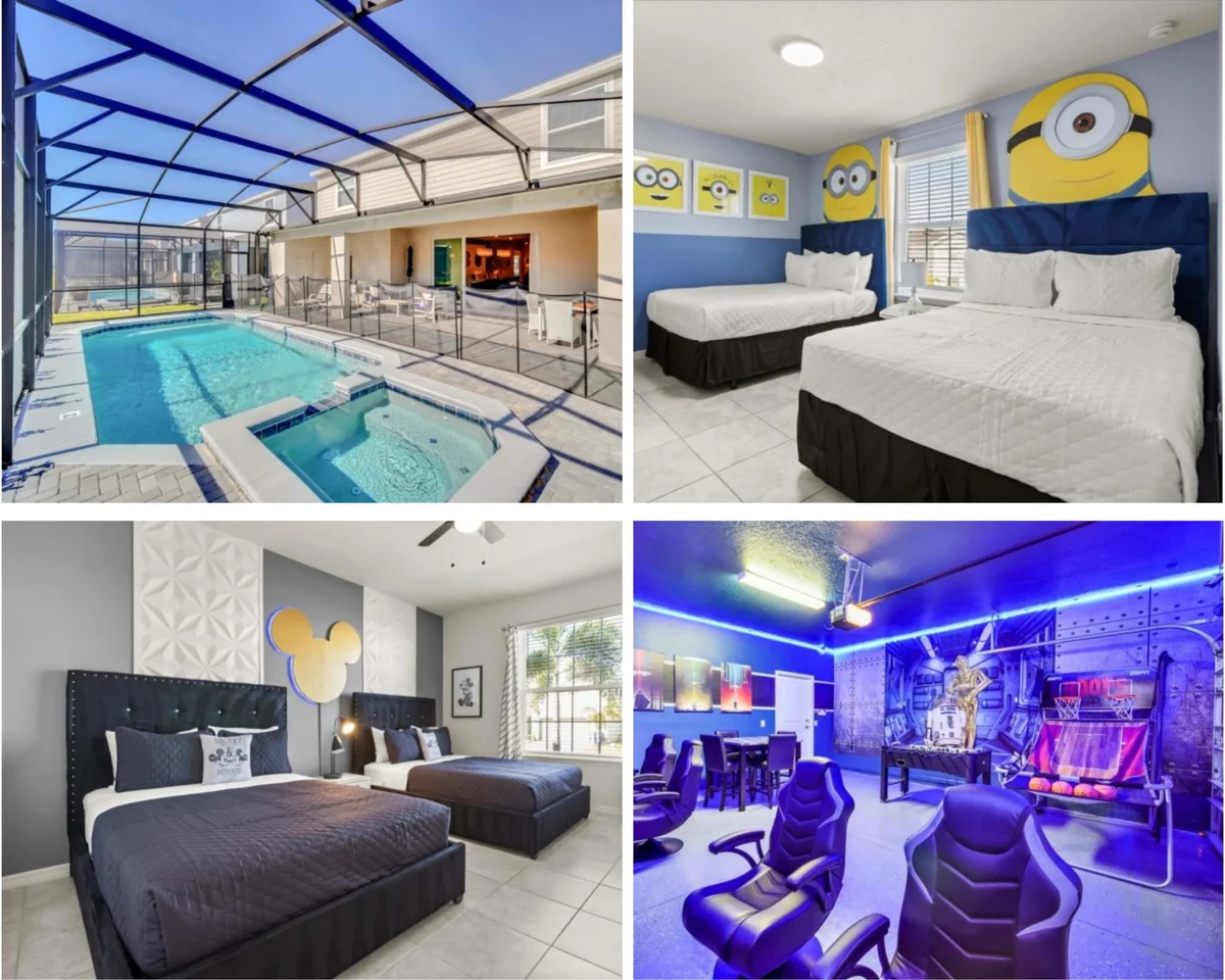 Star Wars! Game Room! Resort 7 mi 2 Disney! 3621 #121