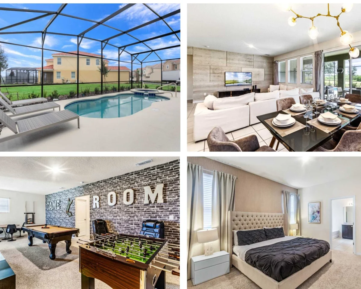 Mickey! Epic Game Room! Resort 8 mi 2 Disney! 6070 #96