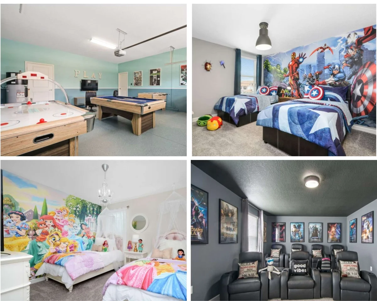 Champions Gate-11575 8BR · Pool· Themed  Disney #59