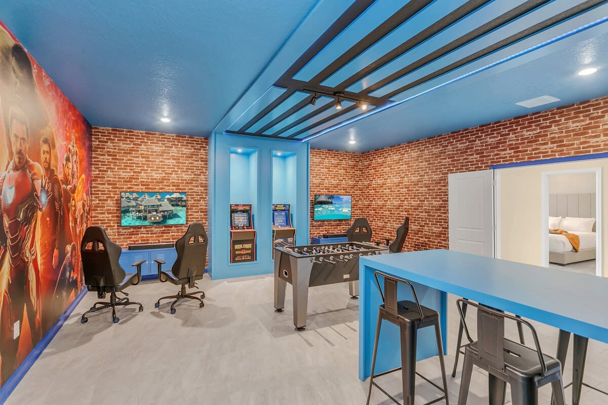 Hogwarts! Game Room! Resort 6 mi 2 Disney! 4552 #14