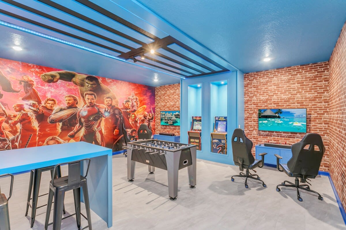 Hogwarts! Game Room! Resort 6 mi 2 Disney! 4552 #35