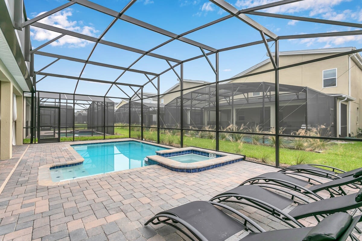 Hogwarts! Game Room! Resort 6 mi 2 Disney! 4552 #95