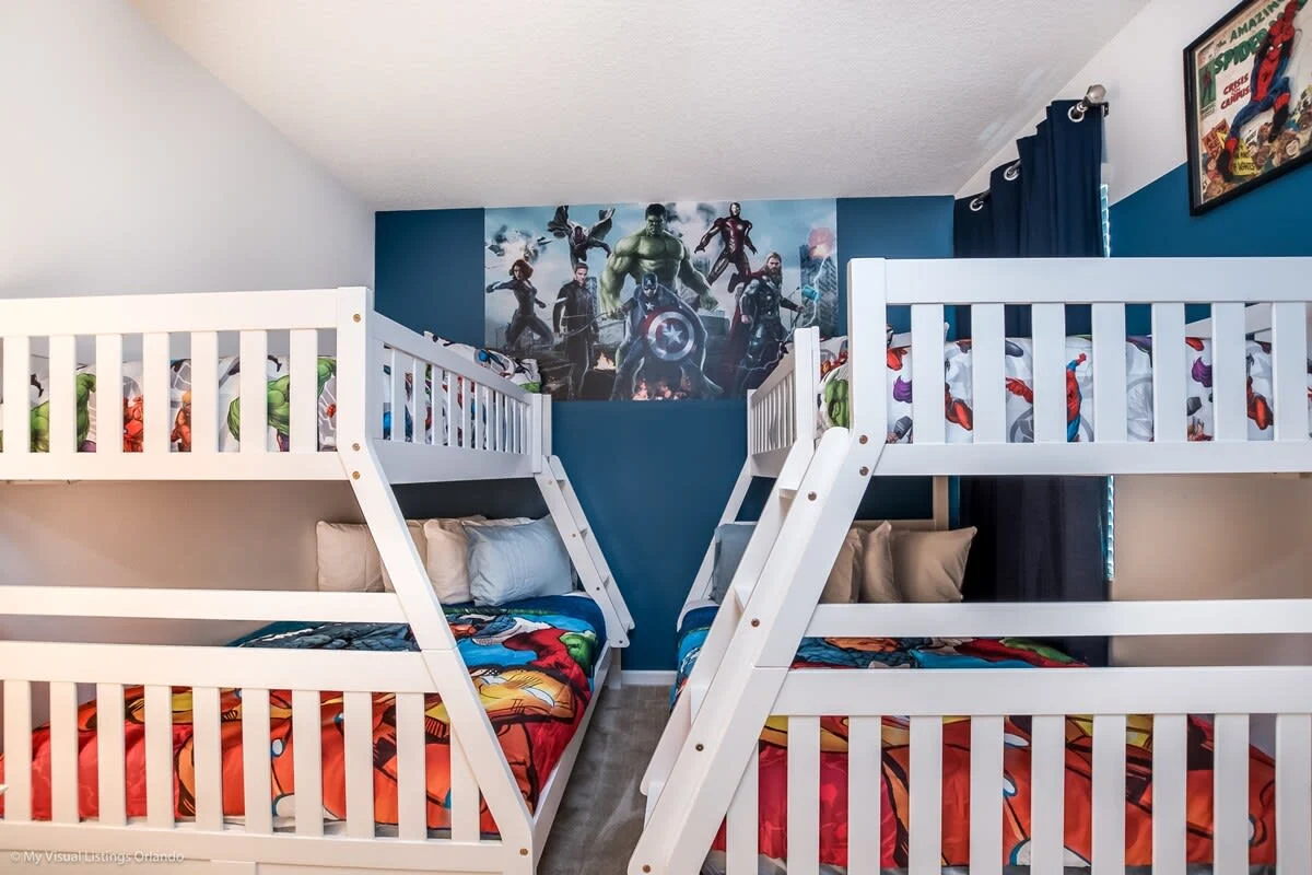 Double Bunks! Games! Resort 8 mi 2 Disney! 2619 #78