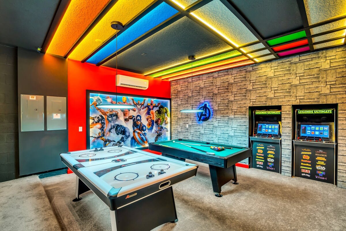 Epic Gameroom! Aladdin! Resort 6 mi 2 Disney-2505 #20