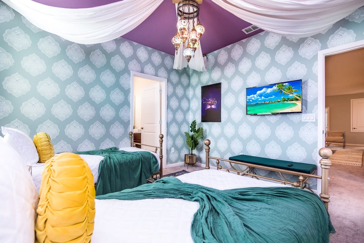 Epic Gameroom! Aladdin! Resort 6 mi 2 Disney-2505 #23
