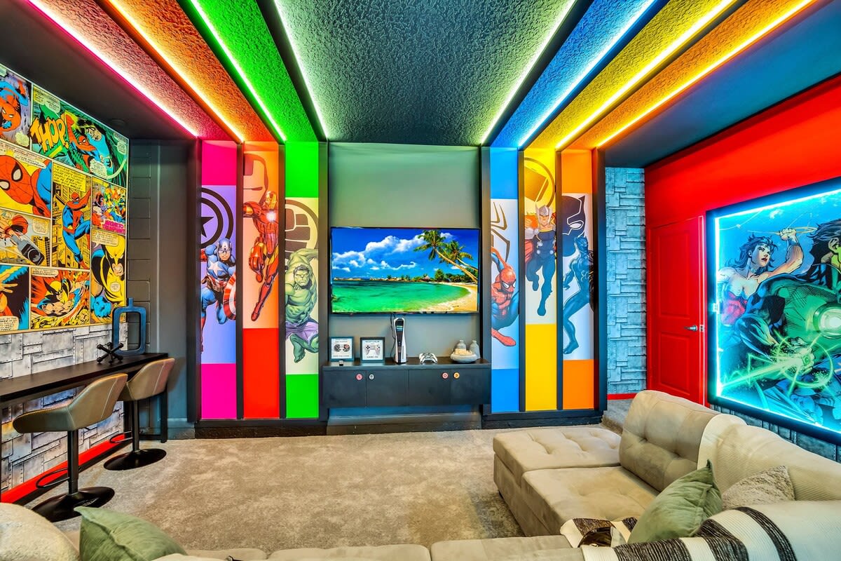 Epic Gameroom! Aladdin! Resort 6 mi 2 Disney-2505 #86