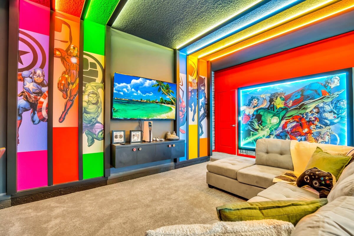 Epic Gameroom! Aladdin! Resort 6 mi 2 Disney-2505 #83