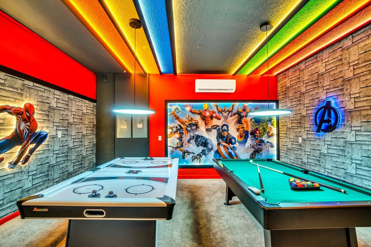 Epic Gameroom! Aladdin! Resort 6 mi 2 Disney-2505 #69