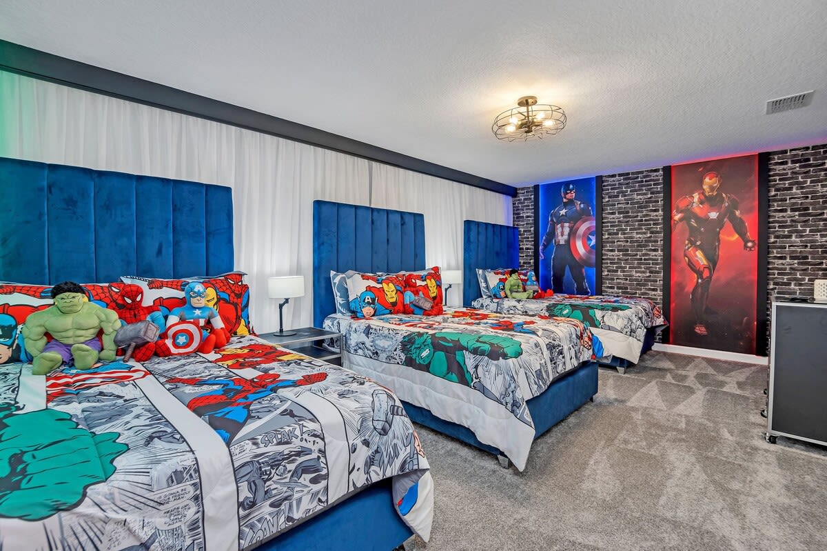 Epic Gameroom! Minions! Resort 6 mi 2 Disney! 4568 #9