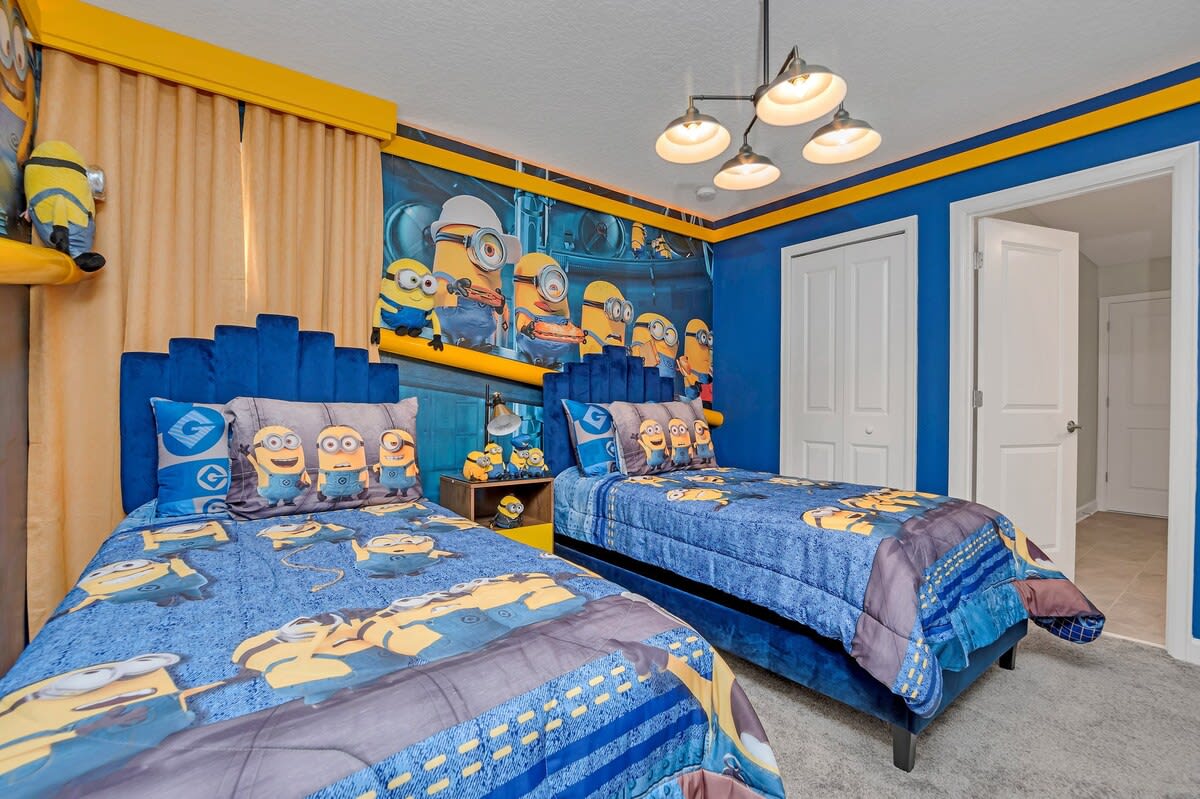 Epic Gameroom! Minions! Resort 6 mi 2 Disney! 4568 #35