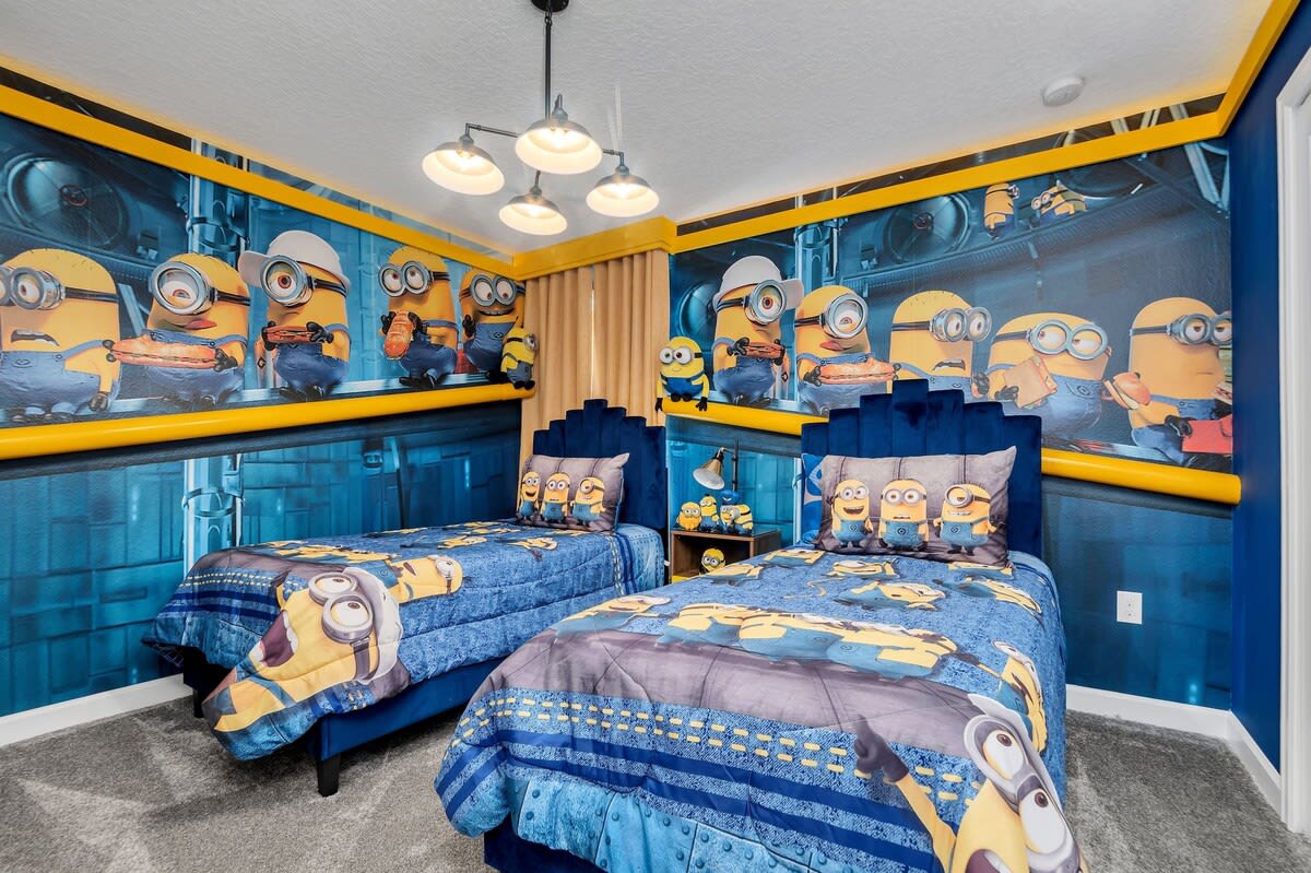 Epic Gameroom! Minions! Resort 6 mi 2 Disney! 4568 #22