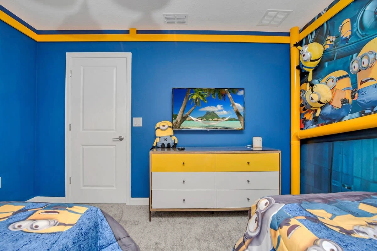 Epic Gameroom! Minions! Resort 6 mi 2 Disney! 4568 #53
