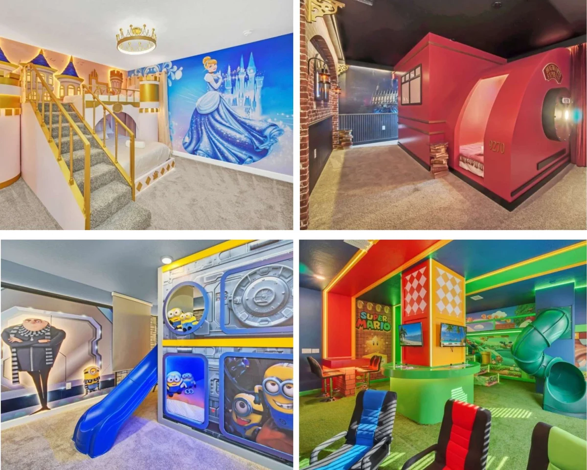 2-Story Slide! Castle! 9 Mi 2 Disney! 9270 #7