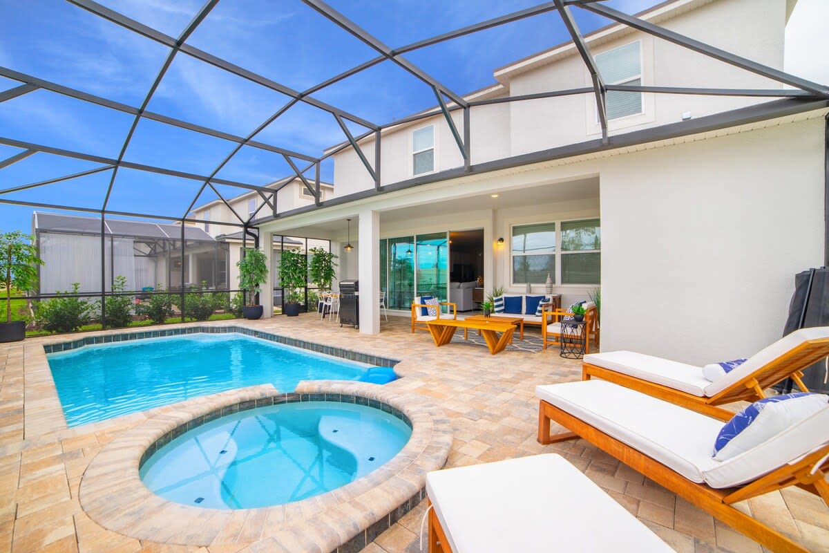 Private Pool! Solara Resort 7 mi 2 Disney! 1560 #54
