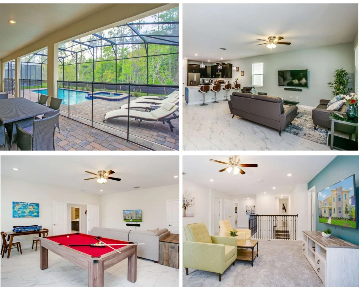 Rear Privacy-Big Screen! Resort 6 mi 2 Disney-2709 #39
