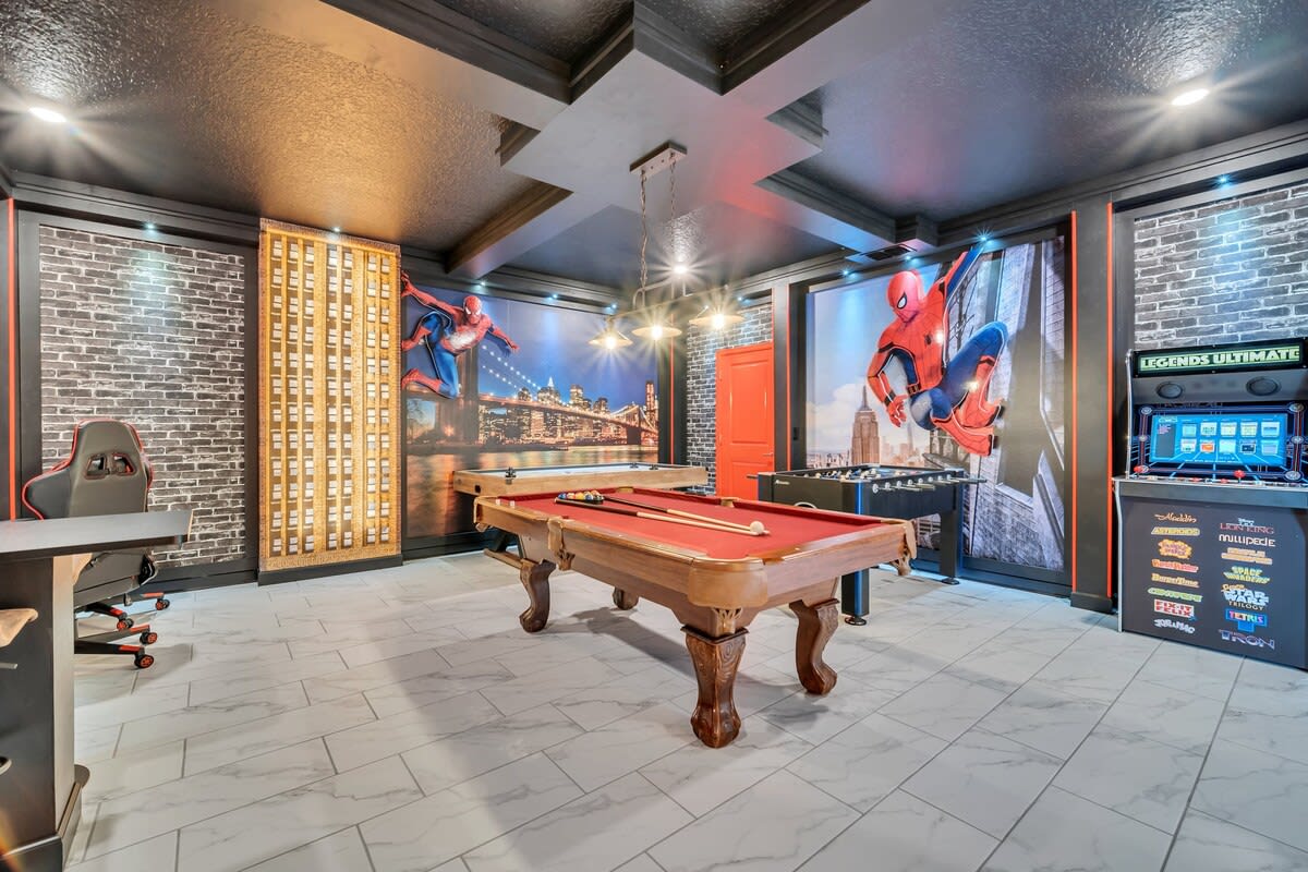 Hogwarts! Hero Game Room-Resort 6 mi 2 Disney-2826 #78