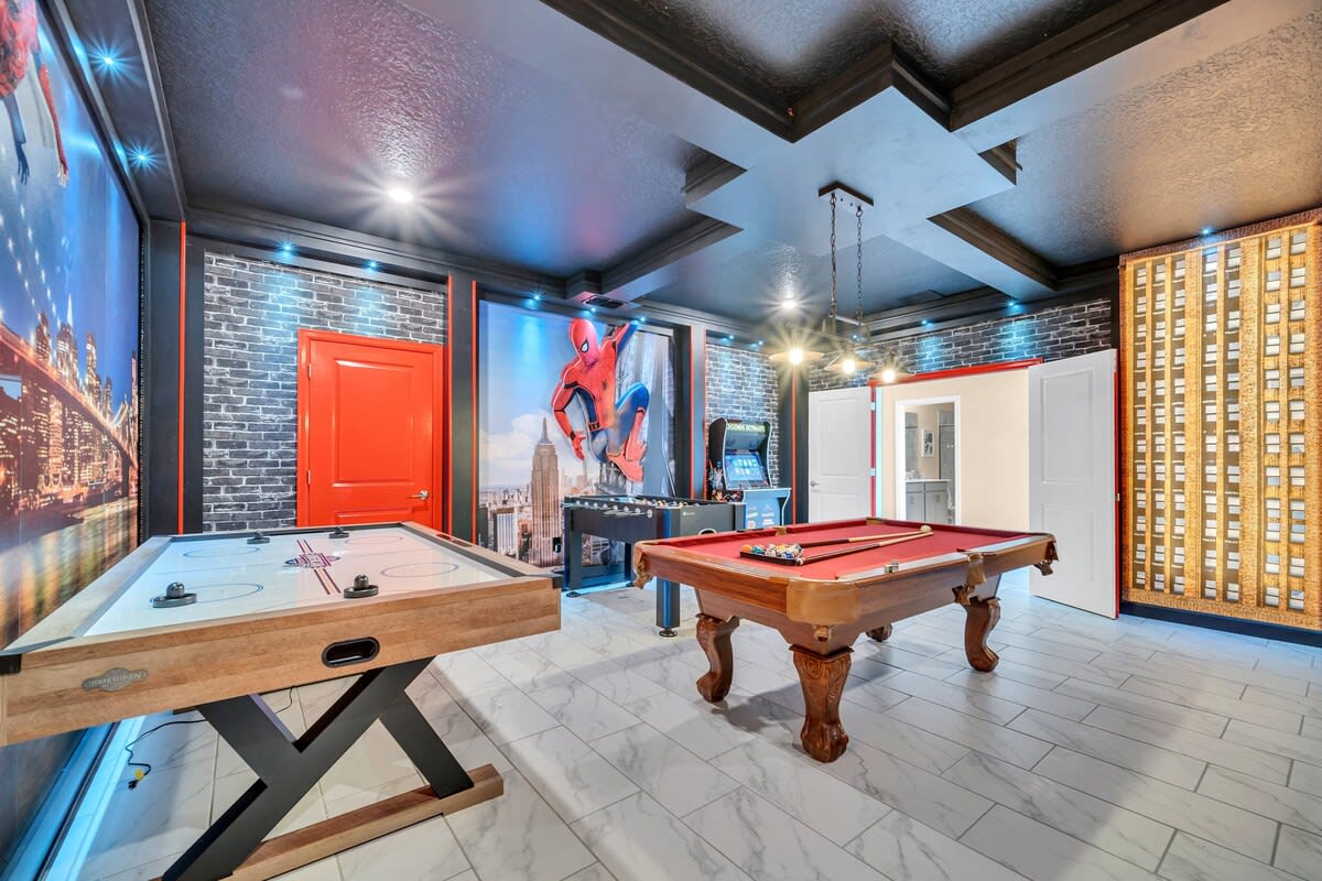 Hogwarts! Hero Game Room-Resort 6 mi 2 Disney-2826 #80