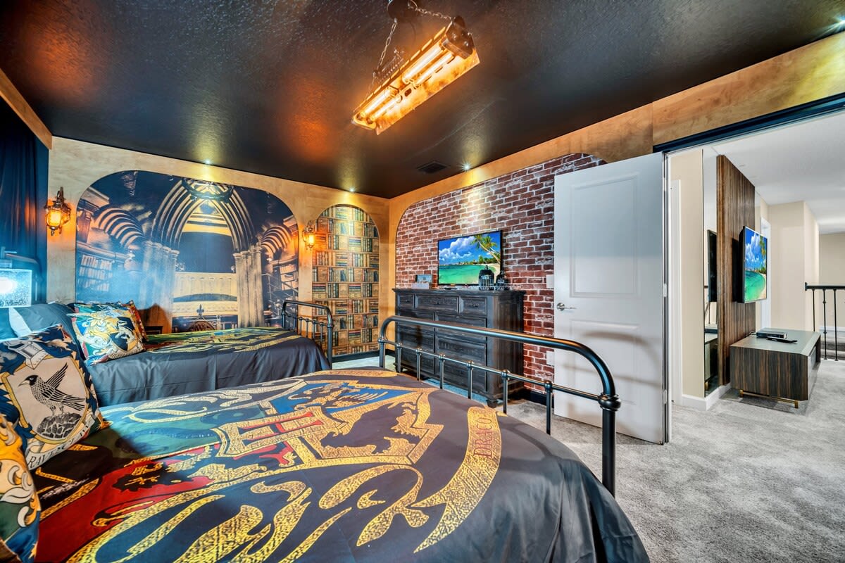 Hogwarts! Hero Game Room-Resort 6 mi 2 Disney-2826 #19