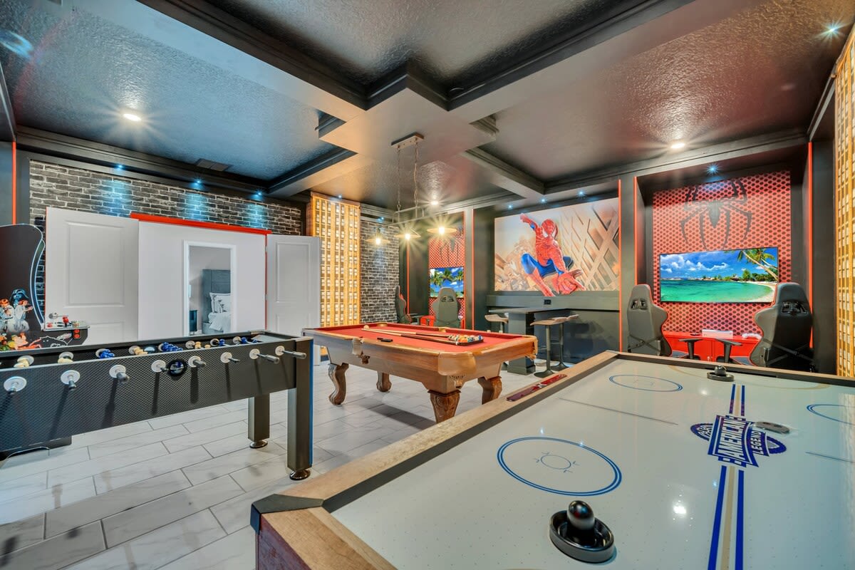 Hogwarts! Hero Game Room-Resort 6 mi 2 Disney-2826 #84