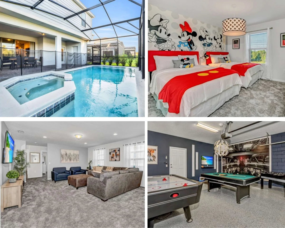 Big Screen-Gameroom-Private Pool-6mi 2 Disney-8911 #41