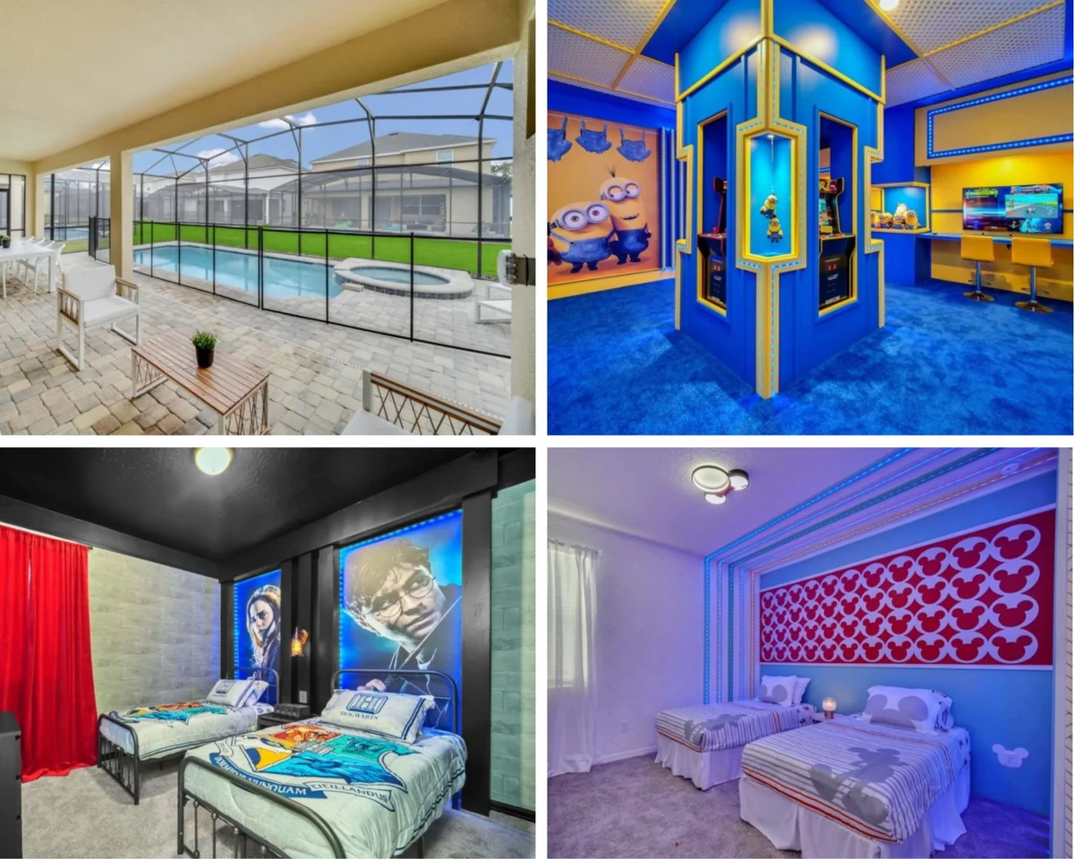 Minions Arcade! Resort 7 mi 2 Disney! 1565 #83