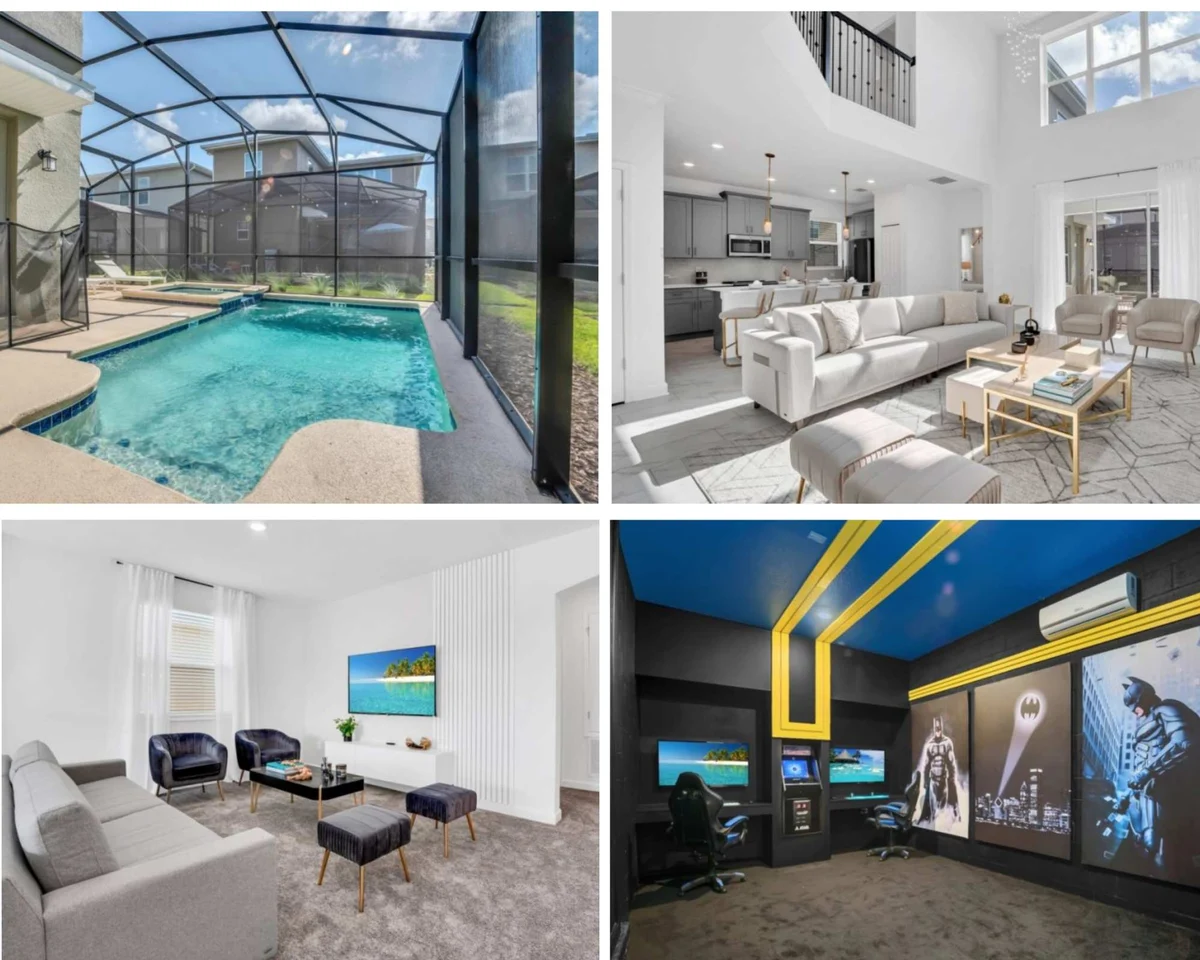 Batman Gaming! Value! Resort 6 mi 2 Disney! 2669 #103