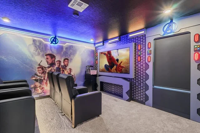 Theater-Game Room-Moana! Resort 7 mi 2 Disney-2314 #63