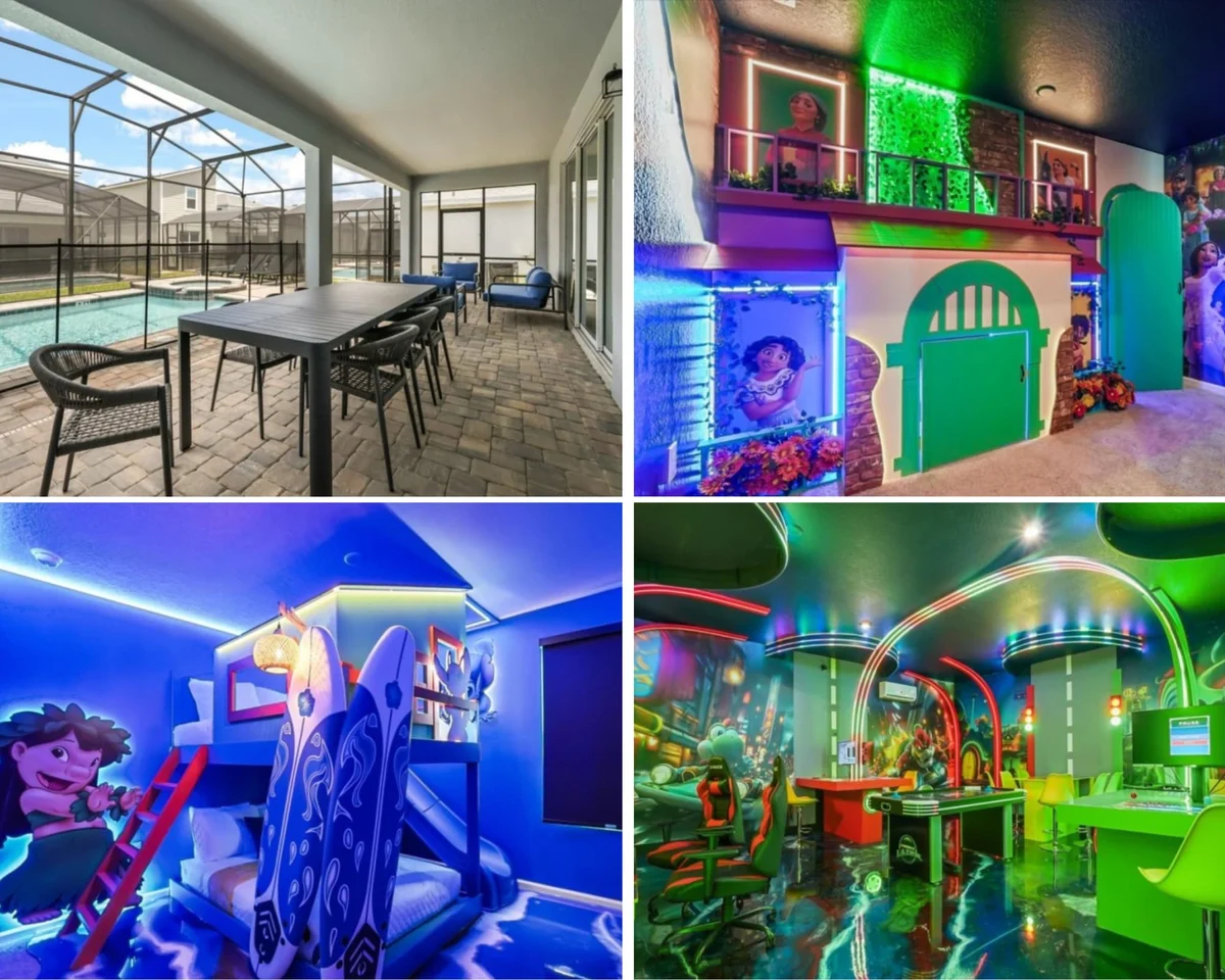 Theater-Game Room-Moana! Resort 7 mi 2 Disney-2314 #66