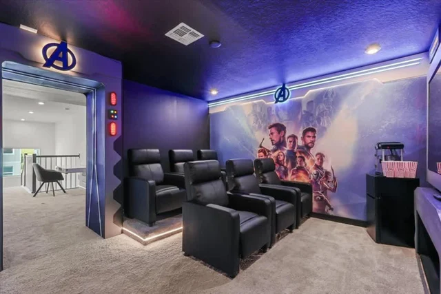 Theater-Game Room-Moana! Resort 7 mi 2 Disney-2314 #74