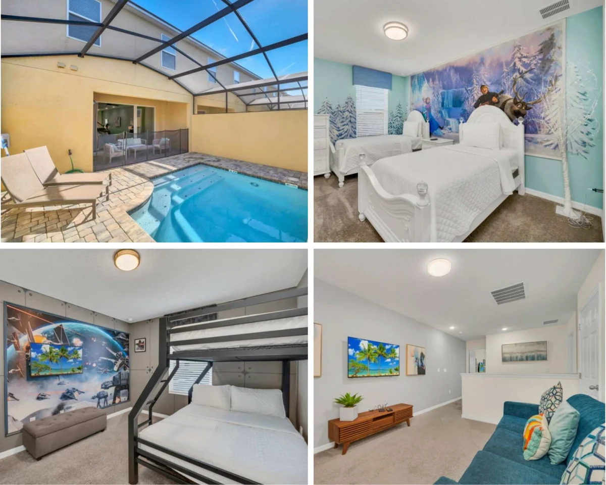 Frozen! Big Screen! Resort 7 mi 2 Disney! 2190 #81