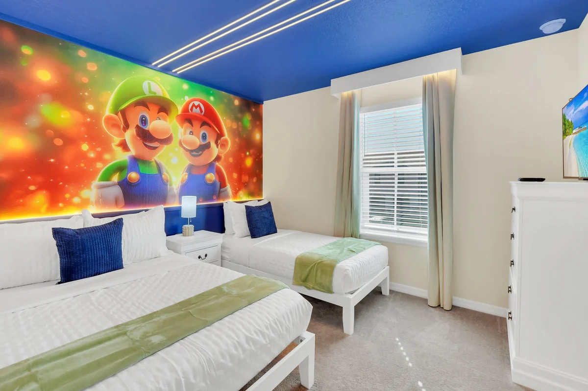 Mickey & Mario Room! Resort 8 mi 2 Disney! 1296 #11