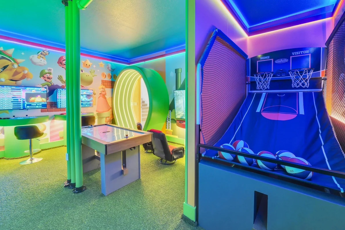 Theater! Game Room! Resort 8 mi 2 Disney! 16284 #61