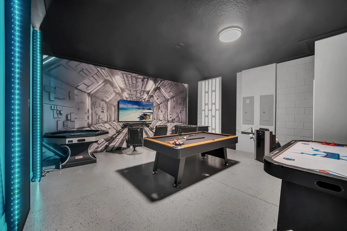 Big Screen-Gameroom-Private Pool-6mi 2 Disney-8884 #29