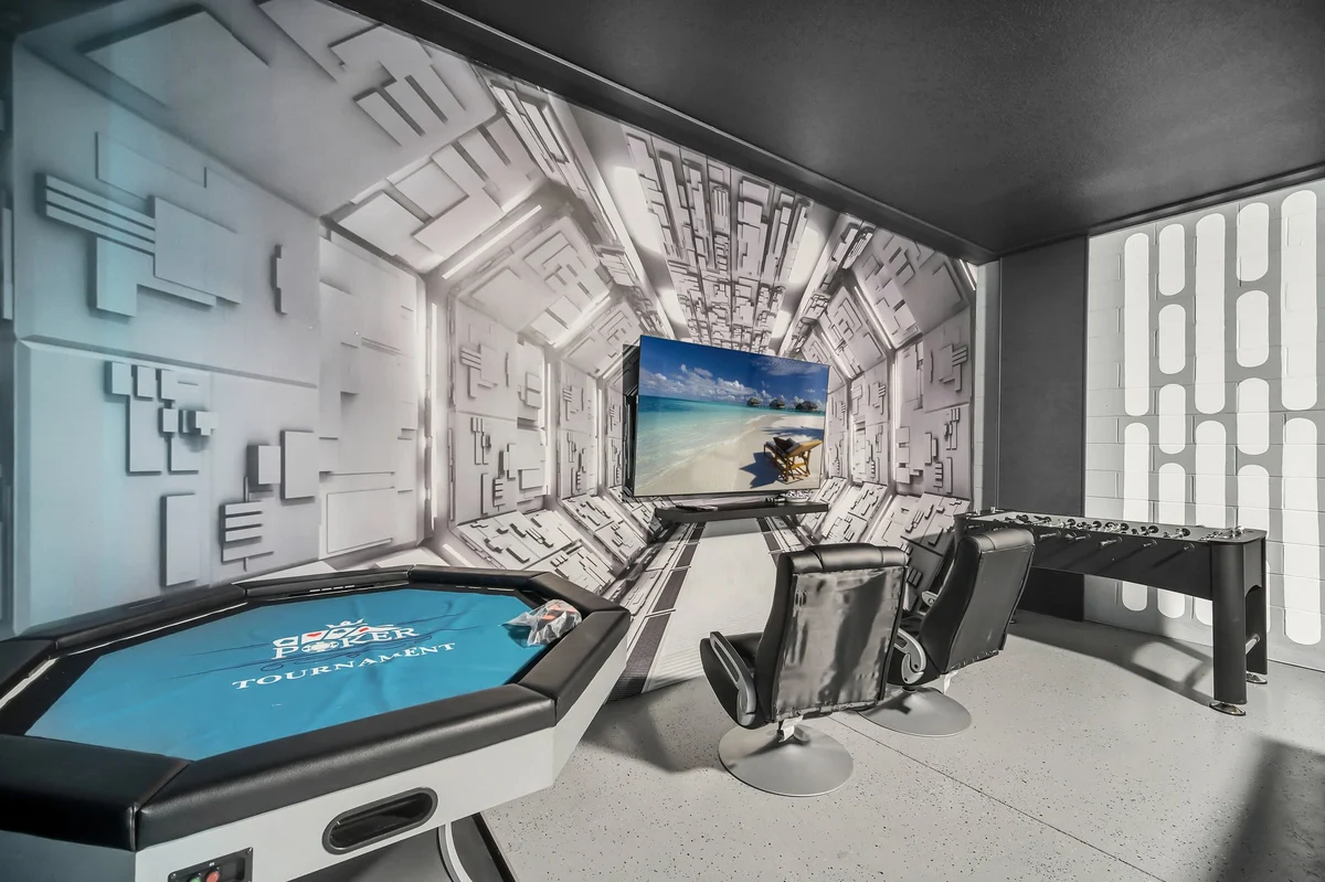 Big Screen-Gameroom-Private Pool-6mi 2 Disney-8884 #63