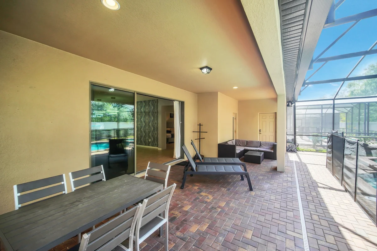 Big Screen-Gameroom-Private Pool-6mi 2 Disney-8884 #95