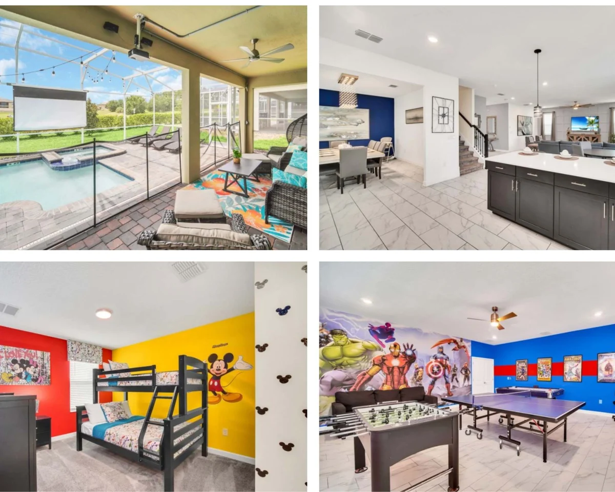 Hero Gameroom! Rear Privacy! 9 Mi 2 Disney 9008 #86