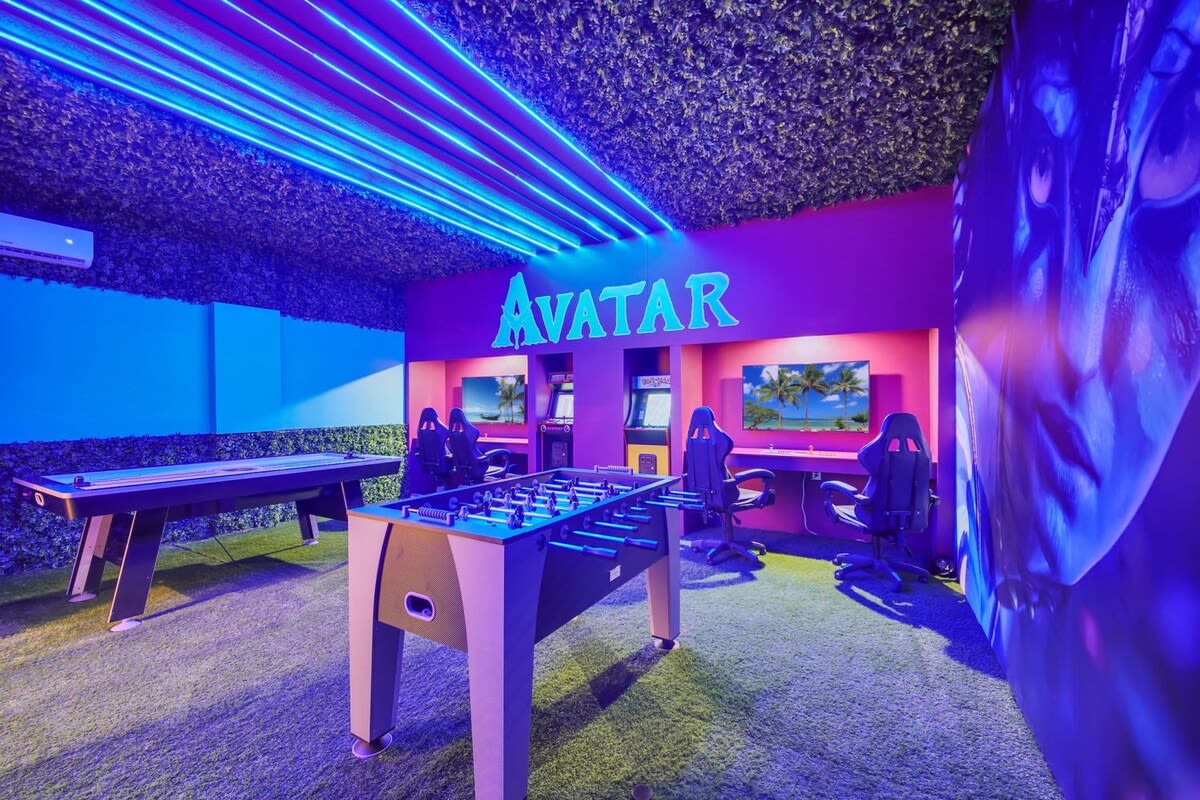 Big Screen! Game Room! Resort 7 mi 2 Disney! 3967 #63