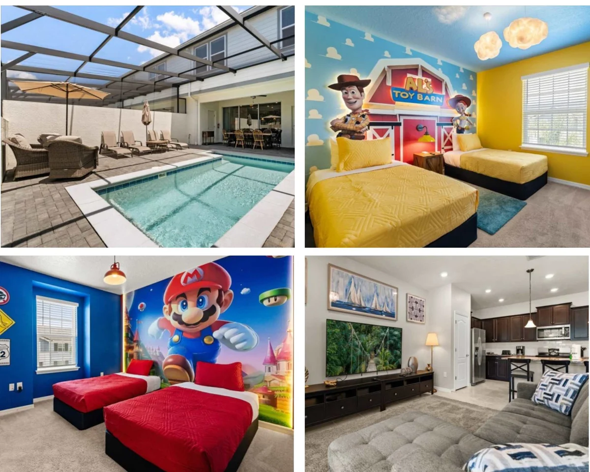 Mario & Toy Story! Pool! Resort 8 mi 2 Disney-7459 #62