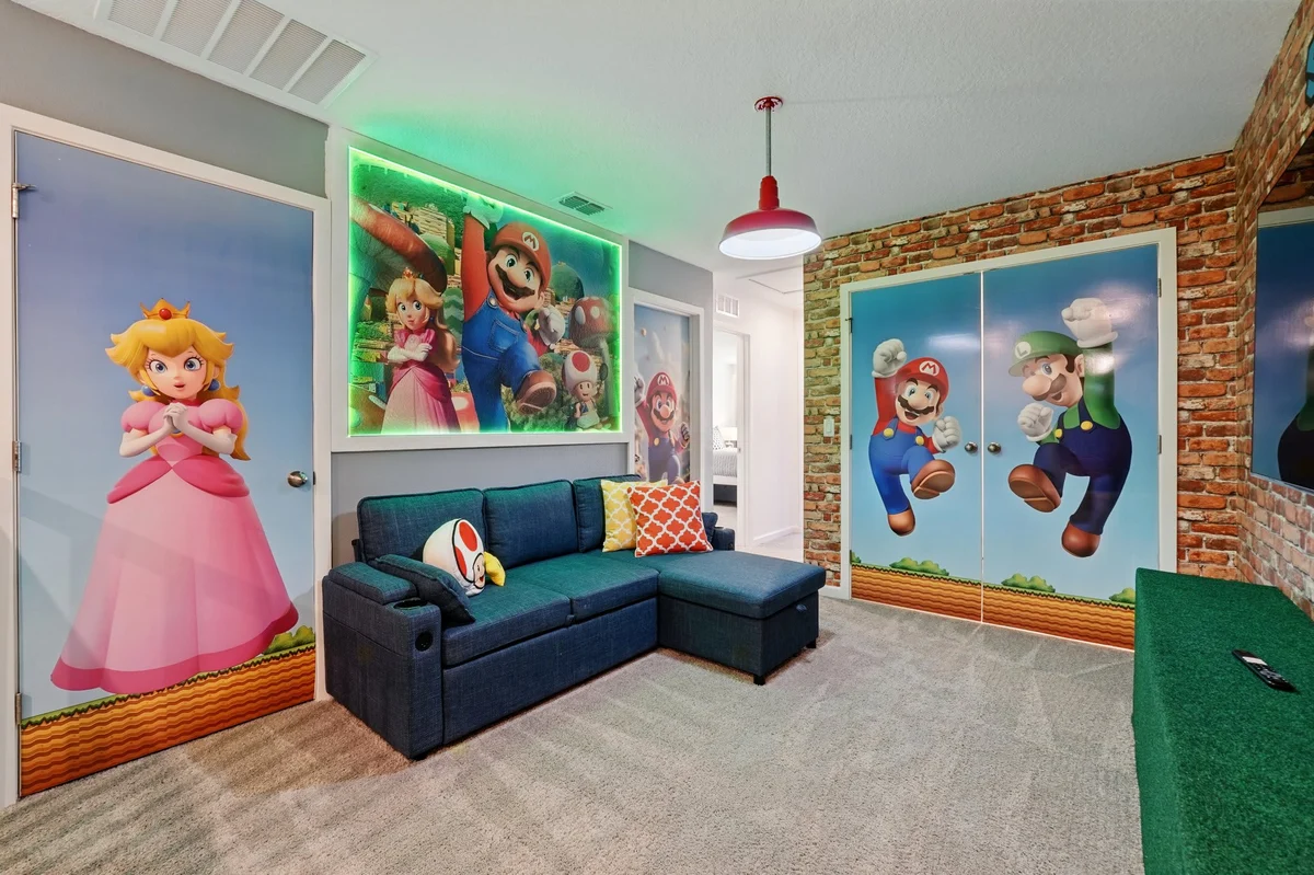 Mario Big Screen-Hogwarts-7 mi 2 Disney-2379 #11