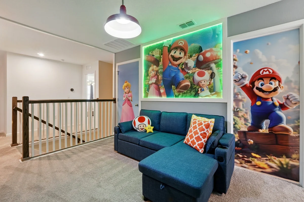 Mario Big Screen-Hogwarts-7 mi 2 Disney-2379 #44