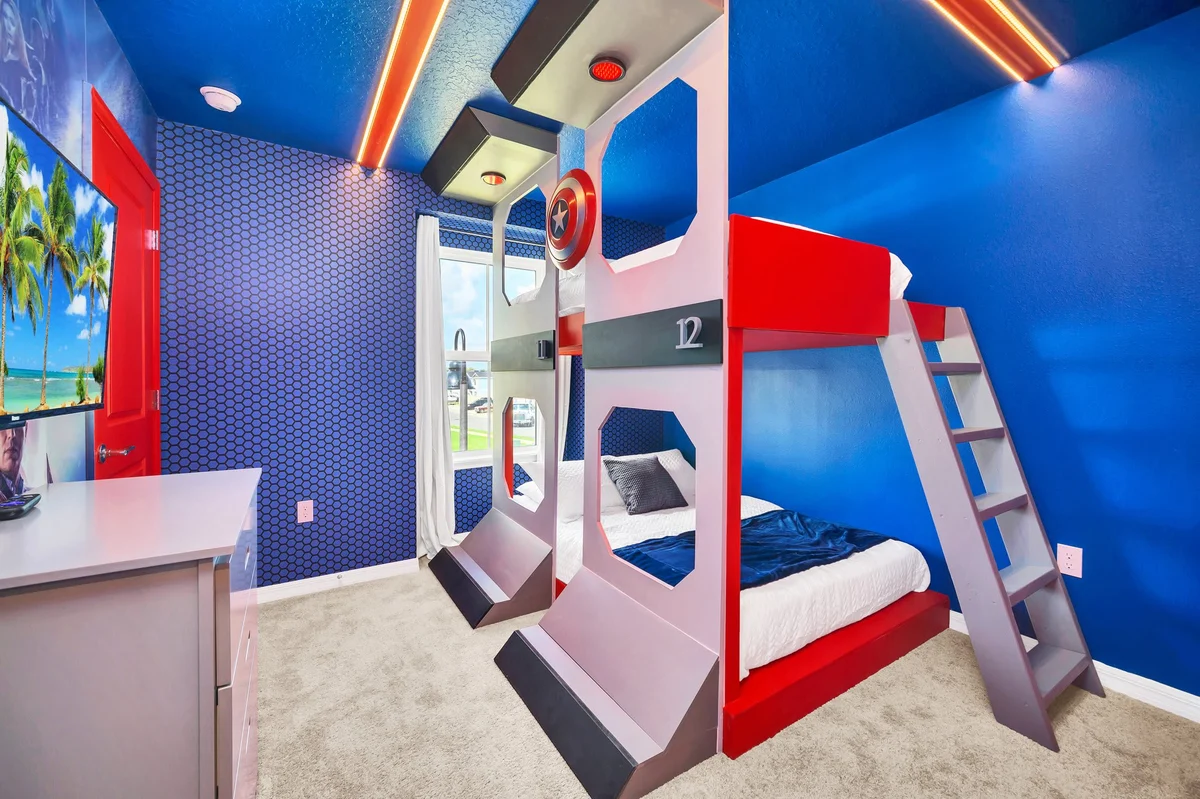 2 Story Slide-Gameroom-Resort 8 mi 2 Disney-1296 #14