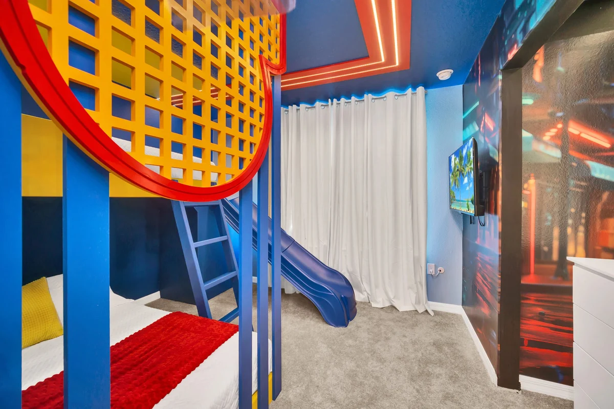 2 Story Slide-Gameroom-Resort 8 mi 2 Disney-1296 #36