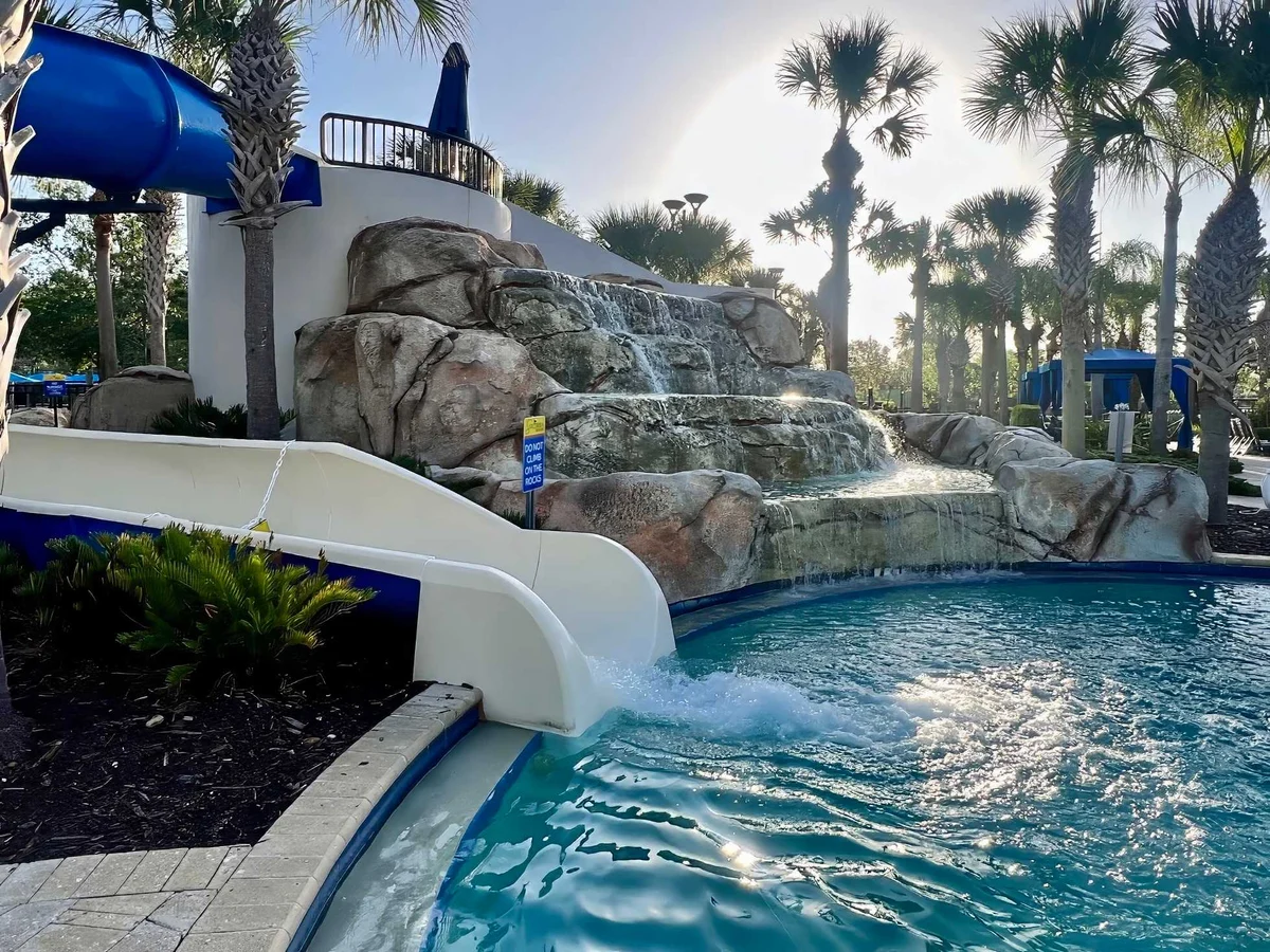 Tropical Style! Mega Value! Water Slide! 7543 #79