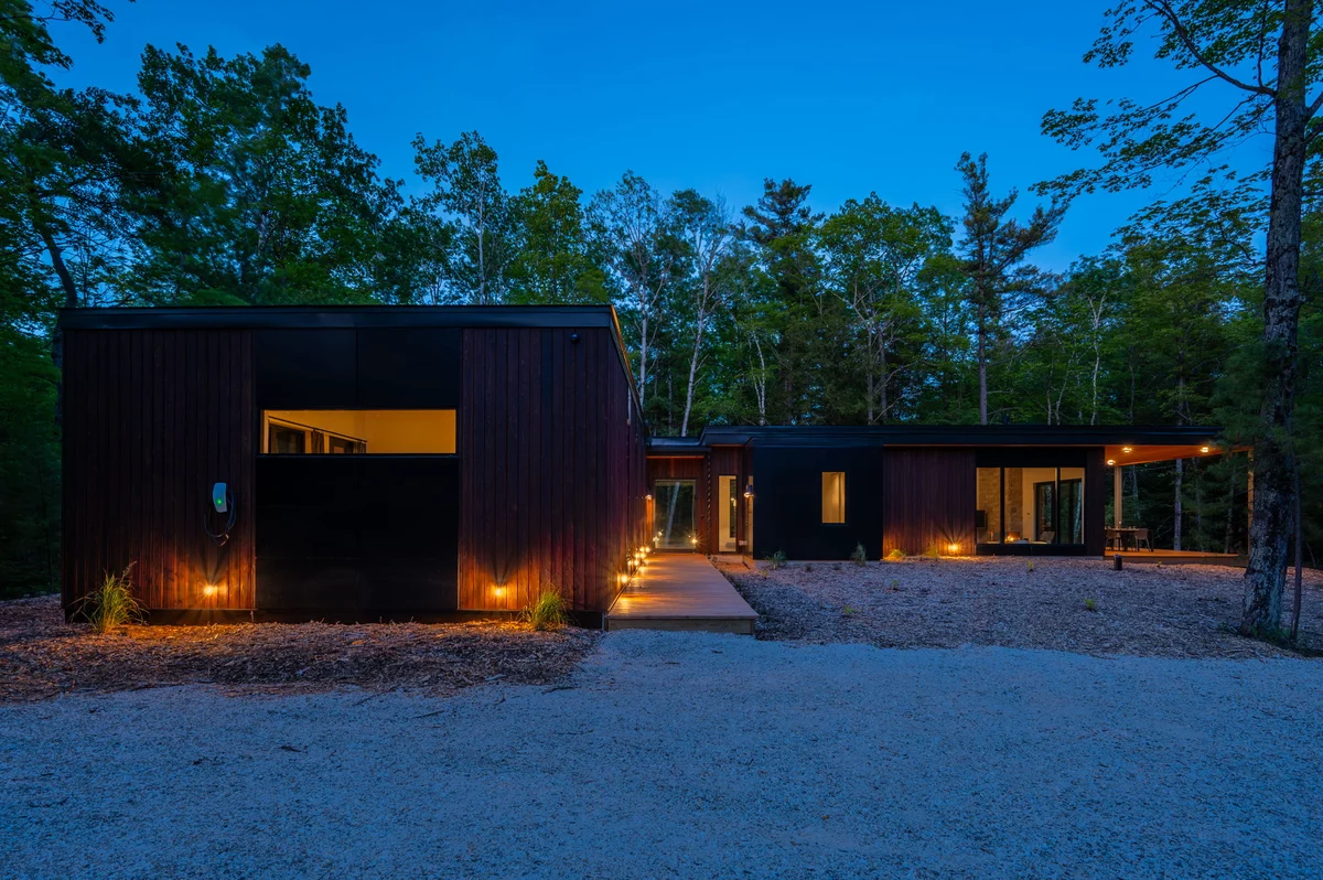 Cedar & Glass | Fish Creek Architectural Retreat #89
