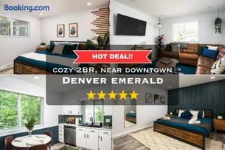 Cozy 1BR King Bed w/ Kitchen Near RiNo #45